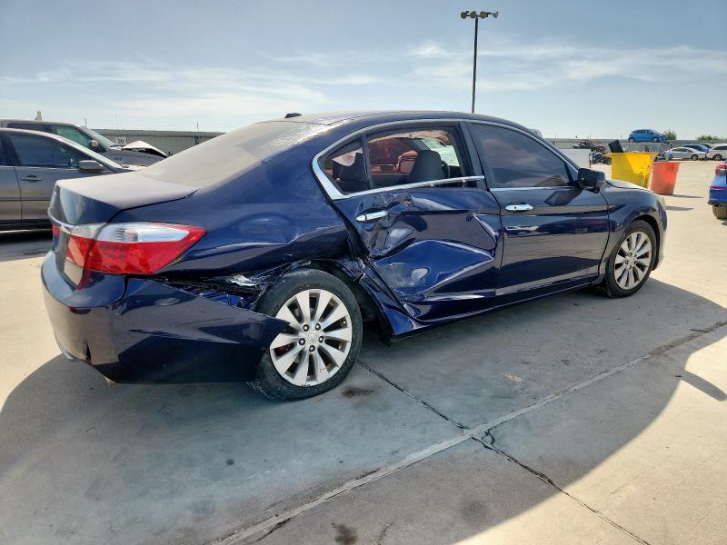 1HGCR2F89DA032572 - 2013 HONDA ACCORD EXL 蓝色 照片 3