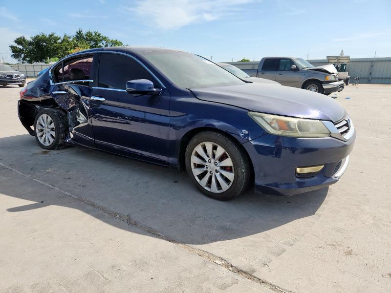 1HGCR2F89DA032572 - 2013 HONDA ACCORD EXL 蓝色 照片 4