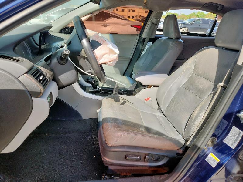 1HGCR2F89DA032572 - 2013 HONDA ACCORD EXL 蓝色 照片 7