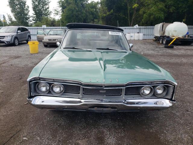 DH27G8R352865 - 1968 DODGE MONACO GREEN photo 5