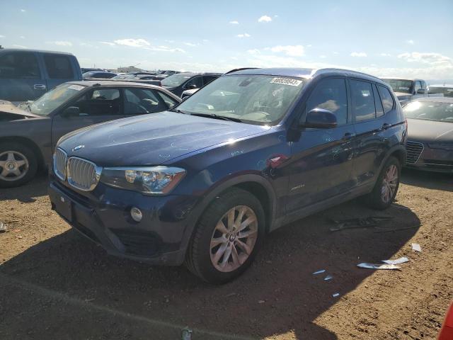 5UXWY3C54F0E97186 - 2015 BMW X3 XDRIVE28D BLUE photo 1