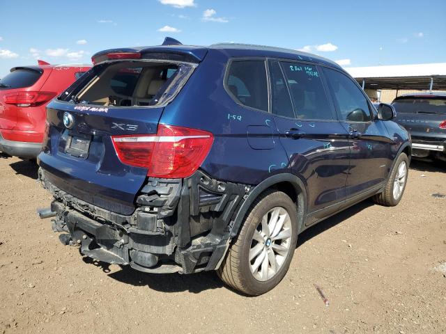 5UXWY3C54F0E97186 - 2015 BMW X3 XDRIVE28D BLUE photo 3