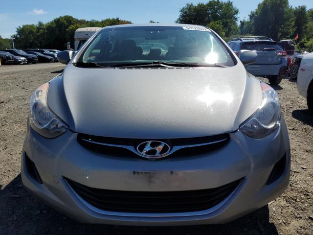 KMHDH4AEXBU111531 - 2011 HYUNDAI ELANTRA GLS SILVER photo 5