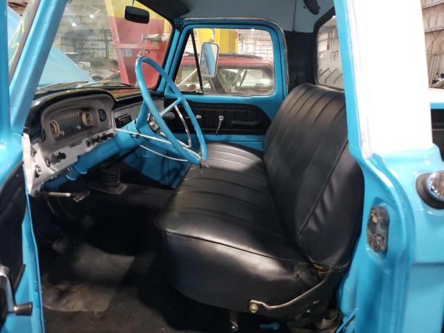 F10YR861735 - 1966 FORD F 100 BLUE photo 7