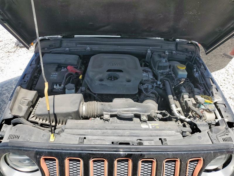 1C4HJXEN7KW576732 - 2019 JEEP WRANGLER U SAHARA 黑色 照片 12