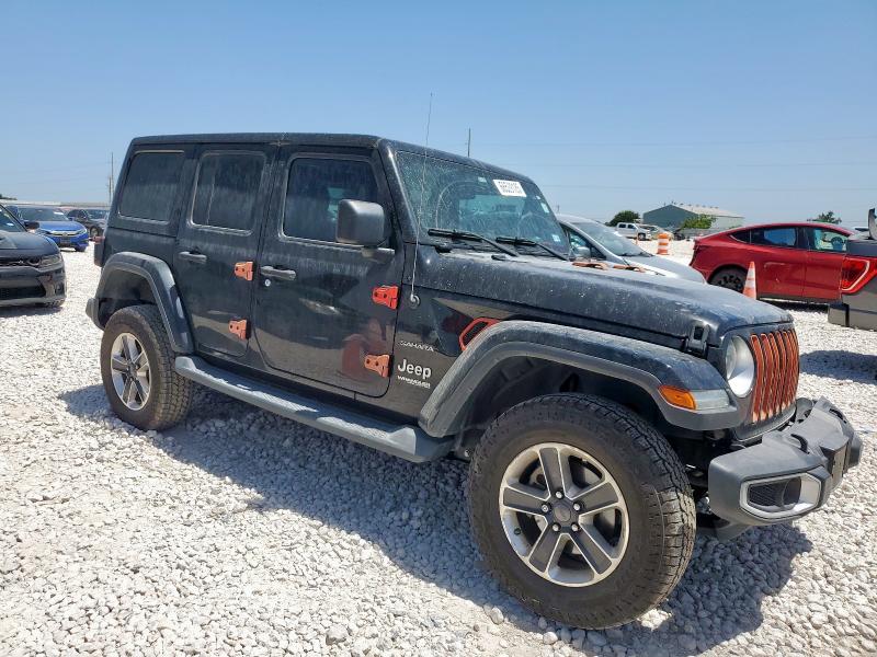 1C4HJXEN7KW576732 - 2019 JEEP WRANGLER U SAHARA 黑色 照片 4