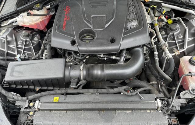 ZARFAEEN9H7544398 - 2017 ALFA ROMEO GIULIA TI Q4 GRAY photo 7