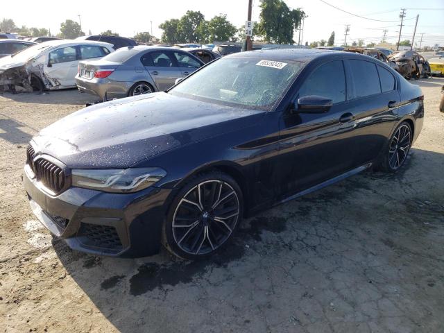 WBA53BJ01MCG03678 - 2021 BMW 540 I BLACK photo 1