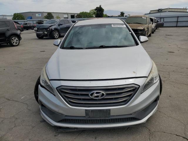 5NPE34AF1GH341864 - 2016 HYUNDAI SONATA SPORT SILVER photo 5