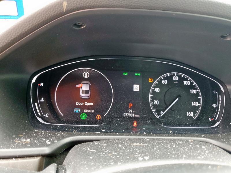 1HGCV1F58JA220569 - 2018 HONDA ACCORD EXL 黑色 照片 9