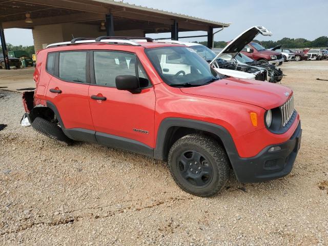 ZACCJBABXJPG83956 - 2018 JEEP RENEGADE SPORT RED photo 4