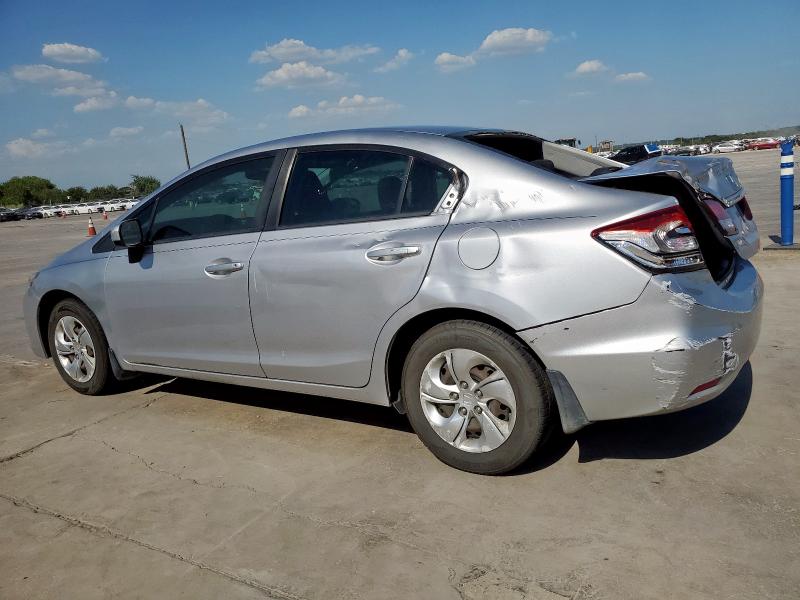19XFB2F54FE060916 - 2015 HONDA CIVIC LX 银色 照片 2
