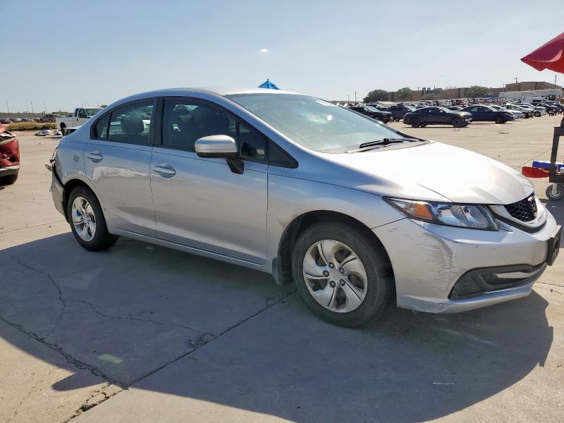 19XFB2F54FE060916 - 2015 HONDA CIVIC LX 银色 照片 4