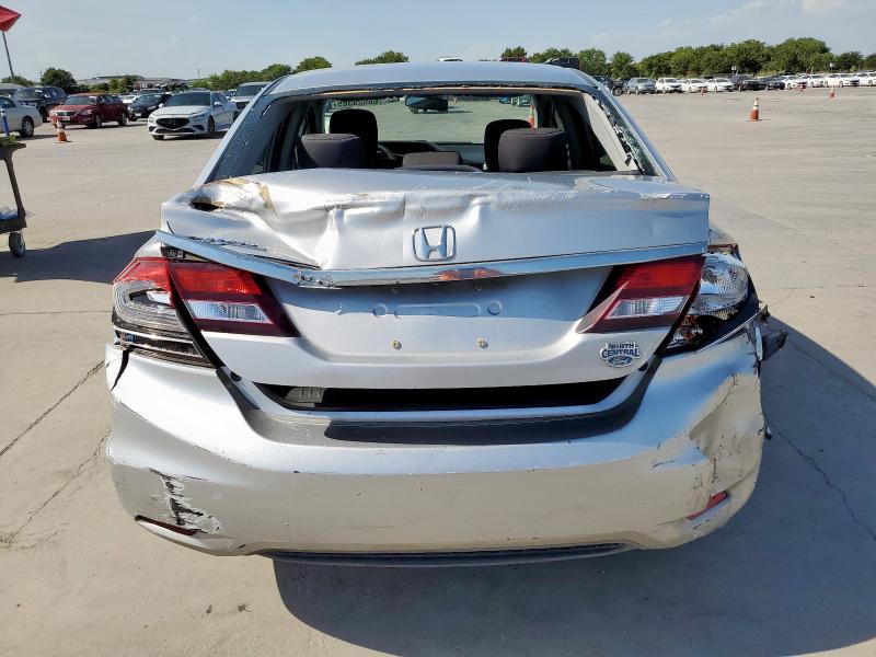 19XFB2F54FE060916 - 2015 HONDA CIVIC LX 银色 照片 6