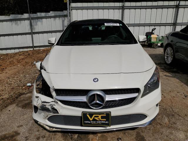 WDDSJ4GB6HN431676 - 2017 MERCEDES-BENZ CLA 250 4MATIC WHITE photo 5