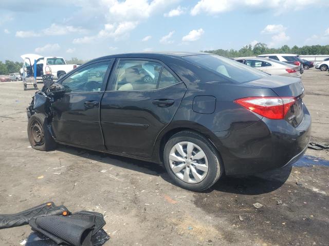 2T1BURHEXEC134447 - 2014 TOYOTA COROLLA L BLACK photo 2