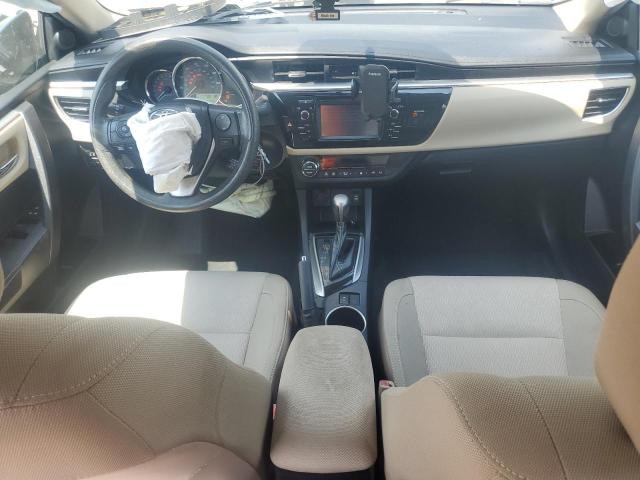 2T1BURHEXEC134447 - 2014 TOYOTA COROLLA L BLACK photo 8