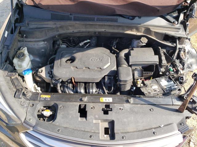 5XYZU3LB3HG424921 - 2017 HYUNDAI SANTA FE S GRAY photo 12