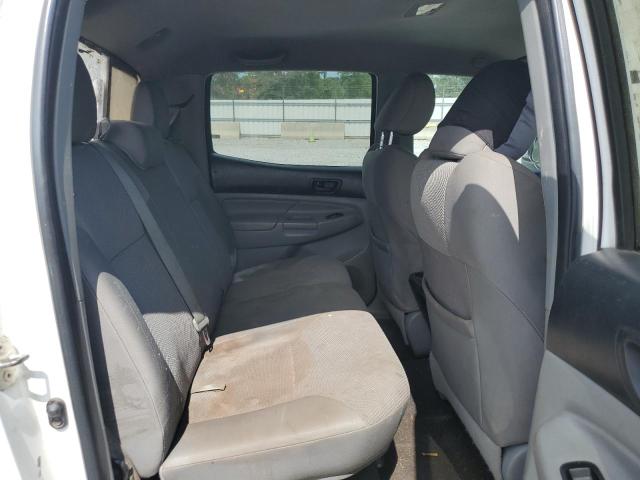 3TMLU4EN3CM082904 - 2012 TOYOTA TACOMA DOUBLE CAB WHITE photo 10