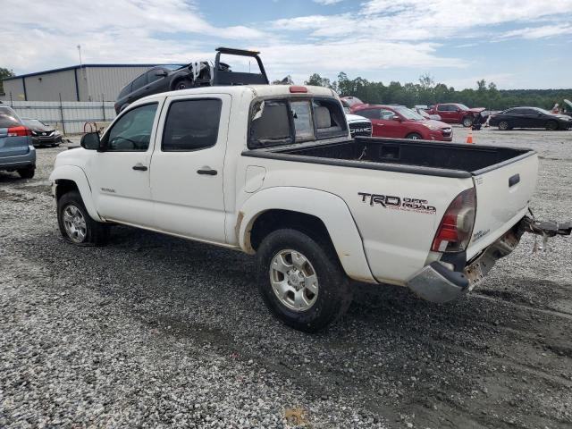 3TMLU4EN3CM082904 - 2012 TOYOTA TACOMA DOUBLE CAB WHITE photo 2