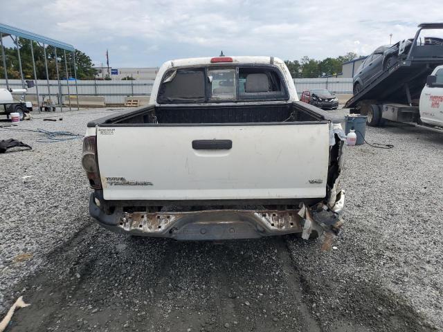 3TMLU4EN3CM082904 - 2012 TOYOTA TACOMA DOUBLE CAB WHITE photo 6