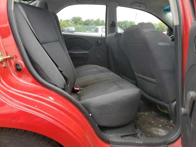 KL1TD56676B679702 - 2006 CHEVROLET AVEO BASE Qırmızı foto 10