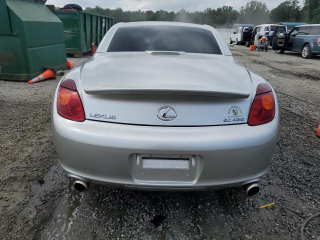 JTHFN48Y220004730 - 2002 LEXUS SC 430 SILVER photo 6