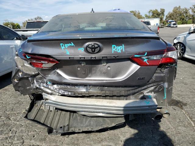 4T1G11AK2PU103405 - 2023 TOYOTA CAMRY SE NIGHT SHADE GRAY photo 6