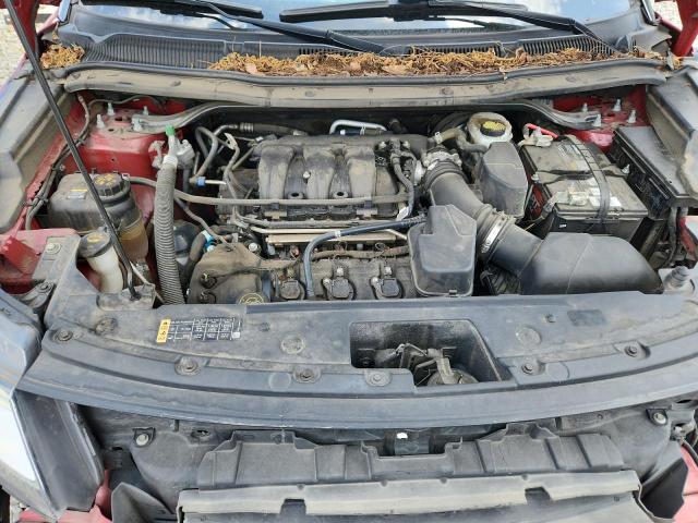 1FM5K8D84JGC51848 - 2018 FORD EXPLORER XLT Rojo foto 12