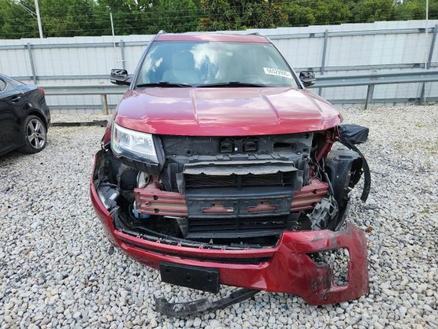 1FM5K8D84JGC51848 - 2018 FORD EXPLORER XLT Rojo foto 5