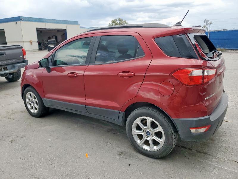MAJ3S2GE4KC280405 - 2019 FORD ECOSPORT SE Марун фото 2