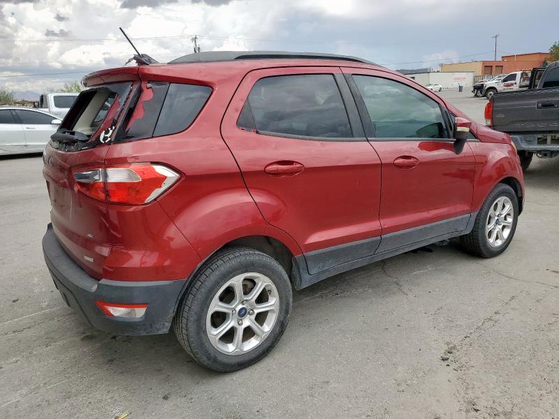 MAJ3S2GE4KC280405 - 2019 FORD ECOSPORT SE Марун фото 3