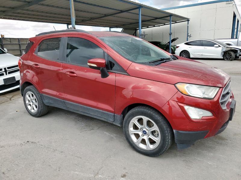 MAJ3S2GE4KC280405 - 2019 FORD ECOSPORT SE Марун фото 4