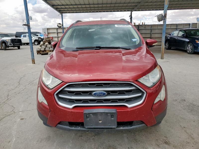 MAJ3S2GE4KC280405 - 2019 FORD ECOSPORT SE Марун фото 5