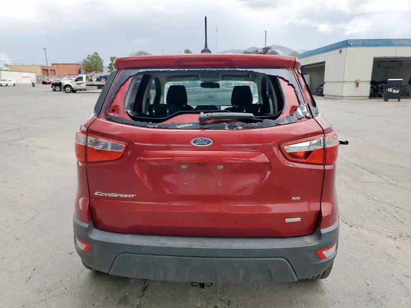 MAJ3S2GE4KC280405 - 2019 FORD ECOSPORT SE Марун фото 6