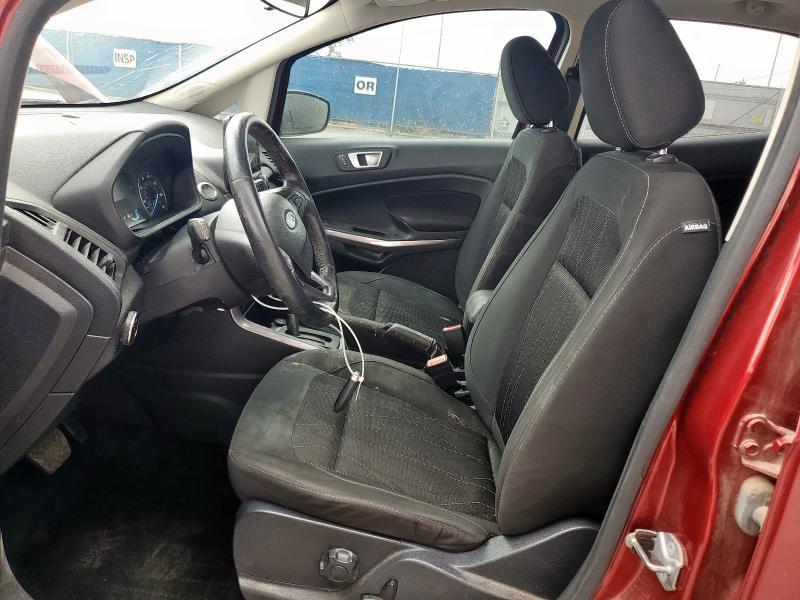 MAJ3S2GE4KC280405 - 2019 FORD ECOSPORT SE Марун фото 7