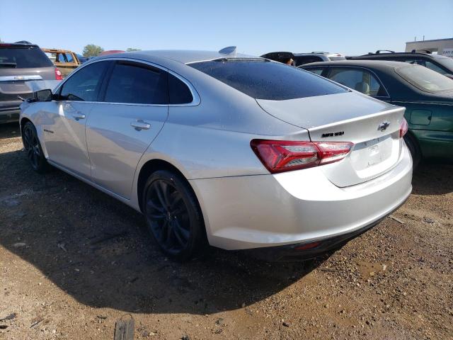 1G1ZD5ST9MF088283 - 2021 CHEVROLET MALIBU LT SILVER photo 2