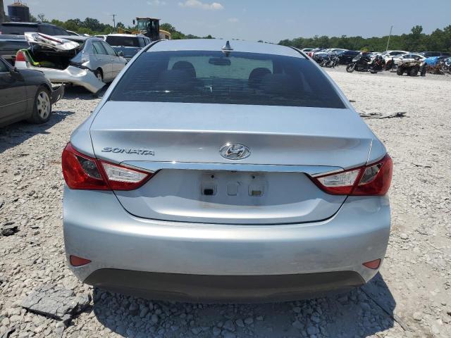 5NPEB4AC3EH860601 - 2014 HYUNDAI SONATA GLS BLUE photo 6