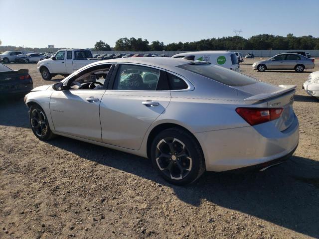 1G1ZG5ST7KF209932 - 2019 CHEVROLET MALIBU RS SILVER photo 2