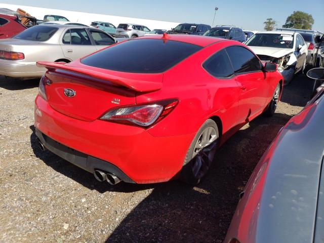 KMHHU6KJ5DU108415 - 2013 HYUNDAI GENESIS CO 3.8L RED photo 3