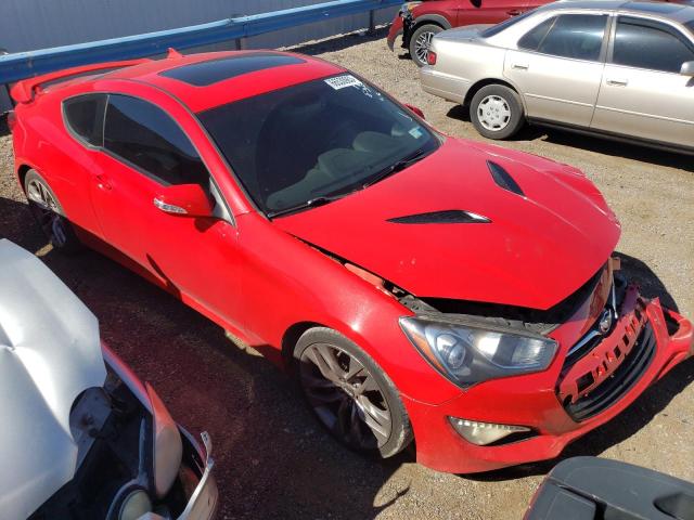 KMHHU6KJ5DU108415 - 2013 HYUNDAI GENESIS CO 3.8L RED photo 4