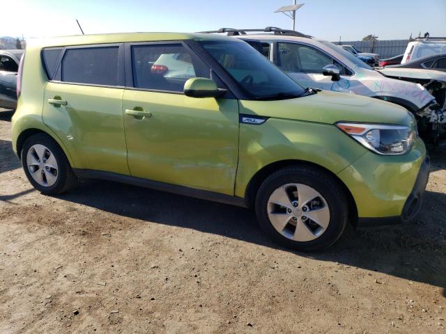 KNDJN2A25F7791238 - 2015 KIA SOUL GREEN photo 4