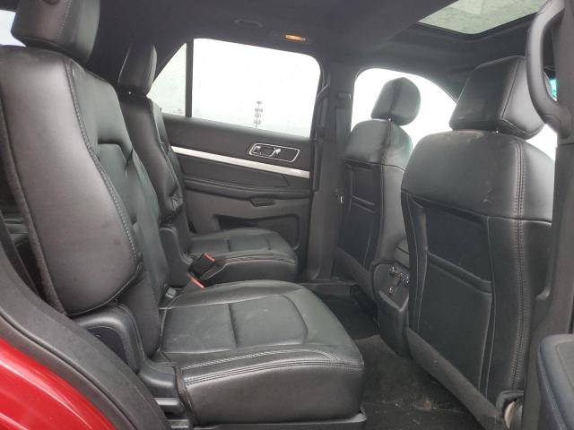 1FM5K8D83HGA73005 - 2017 FORD EXPLORER XLT RED photo 11