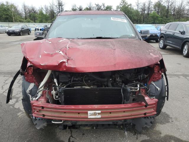 1FM5K8D83HGA73005 - 2017 FORD EXPLORER XLT RED photo 5
