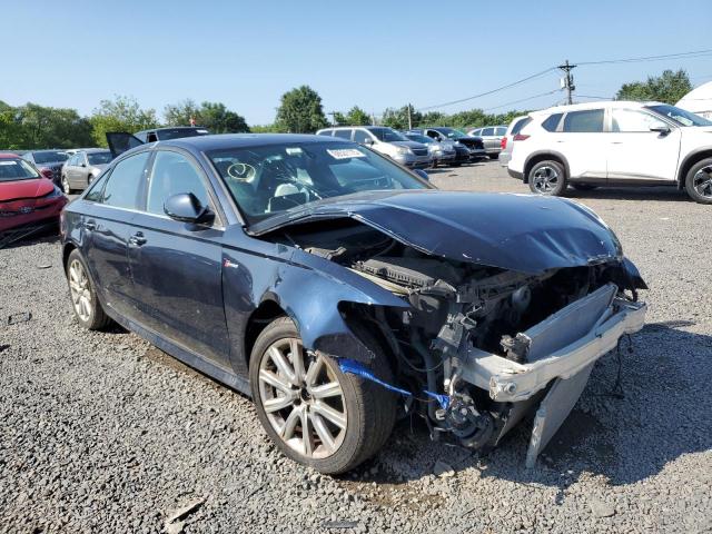 WAUF2AFC3HN049619 - 2017 AUDI A6 PREMIUM PLUS BLUE photo 4