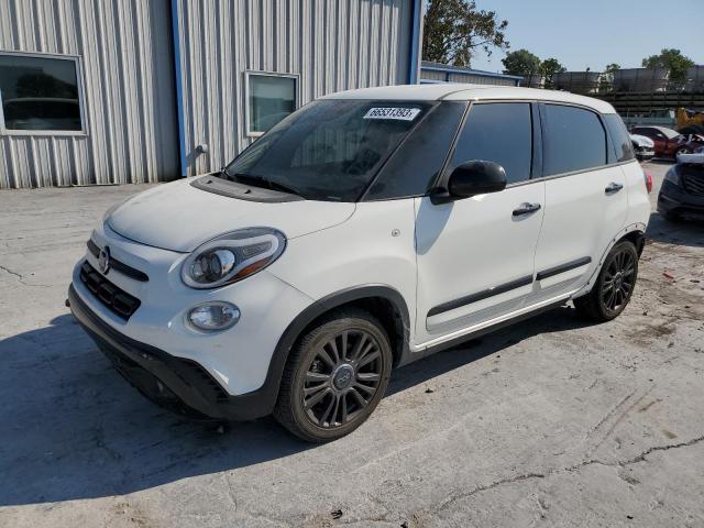 ZFBNFADH6LZ042718 - 2020 FIAT 500L TREKKING WHITE photo 1