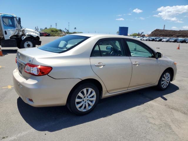 2T1BU4EE1DC040236 - 2013 TOYOTA COROLLA BASE GOLD photo 3