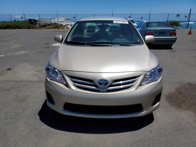 2T1BU4EE1DC040236 - 2013 TOYOTA COROLLA BASE GOLD photo 5