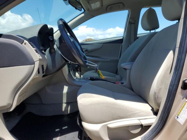 2T1BU4EE1DC040236 - 2013 TOYOTA COROLLA BASE GOLD photo 7