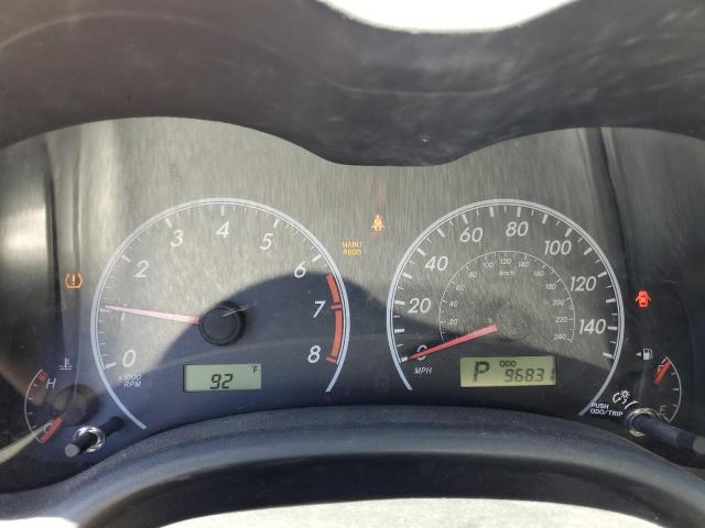 2T1BU4EE1DC040236 - 2013 TOYOTA COROLLA BASE GOLD photo 9